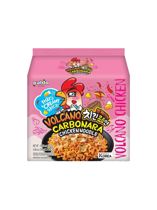 Paldo Volcano Carbonara 130g (pack of 8)