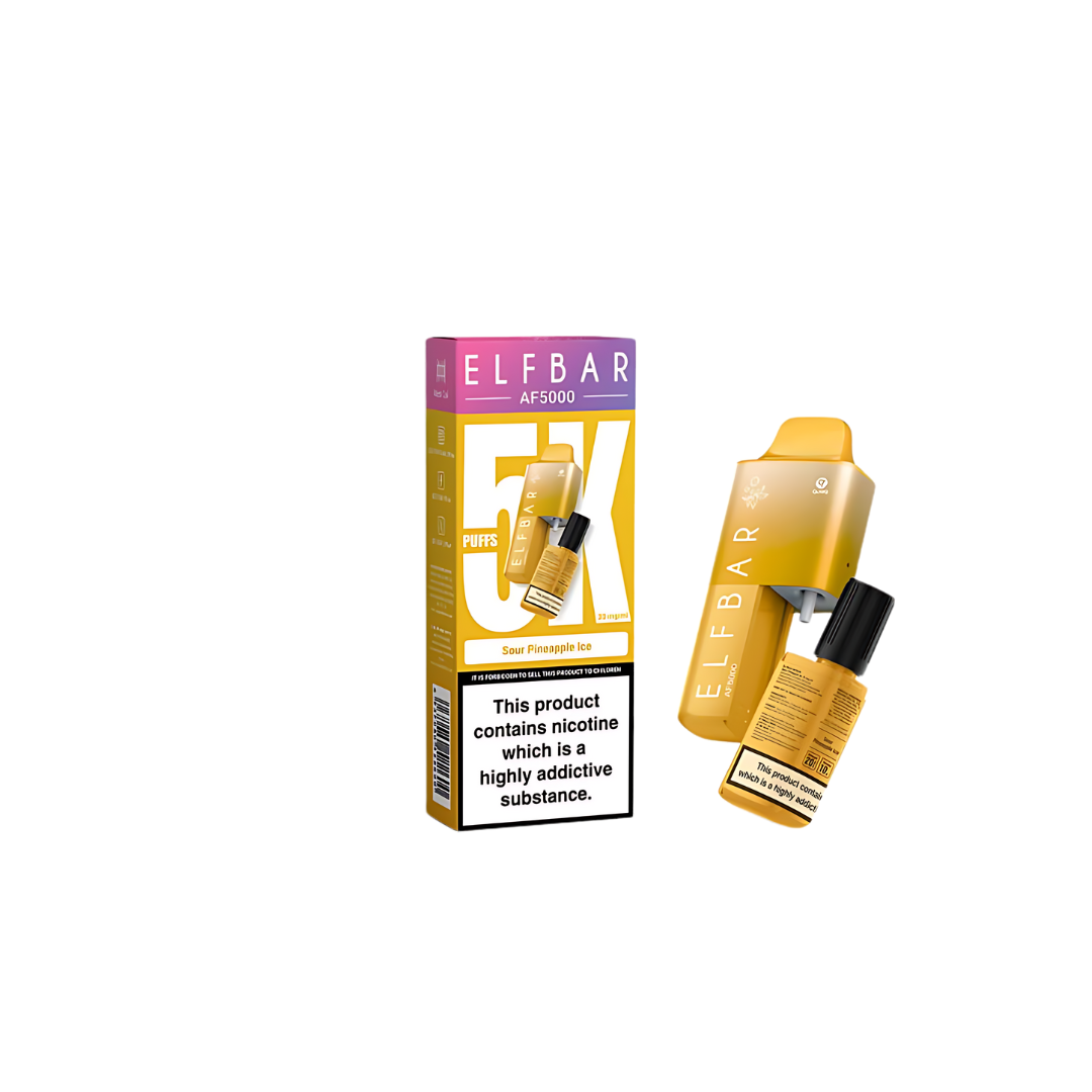 ElfBar AF5000 Device with 10ML Refill (Pack of 5)