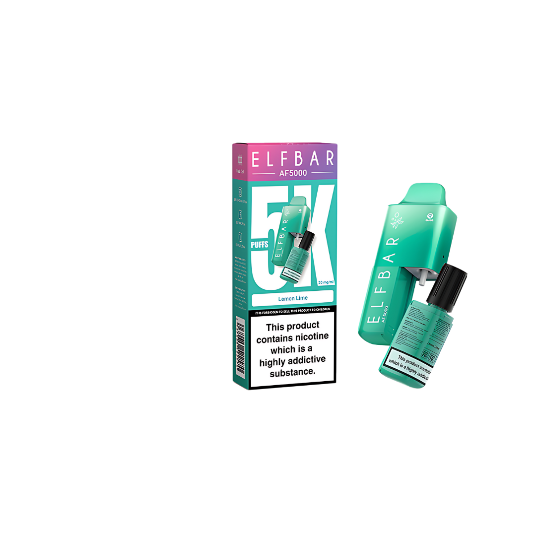 ElfBar AF5000 Device with 10ML Refill (Pack of 5)