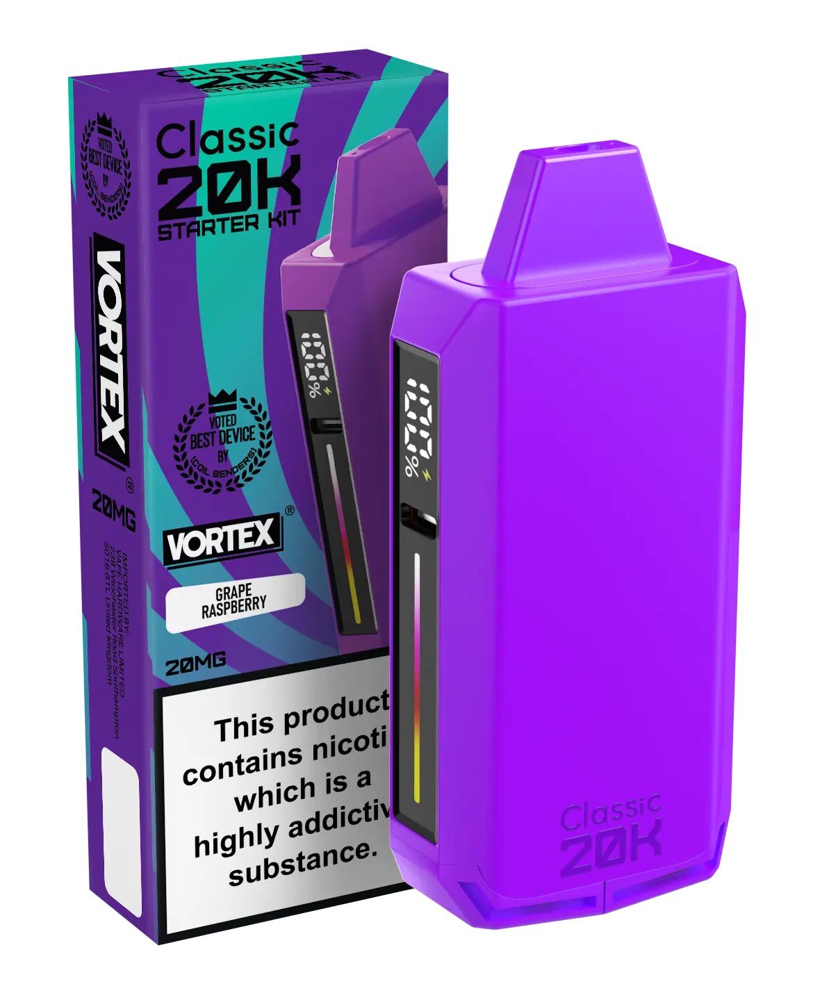 Vortex Classic 20K Pre-filled Pod Kit (Pack of 1)