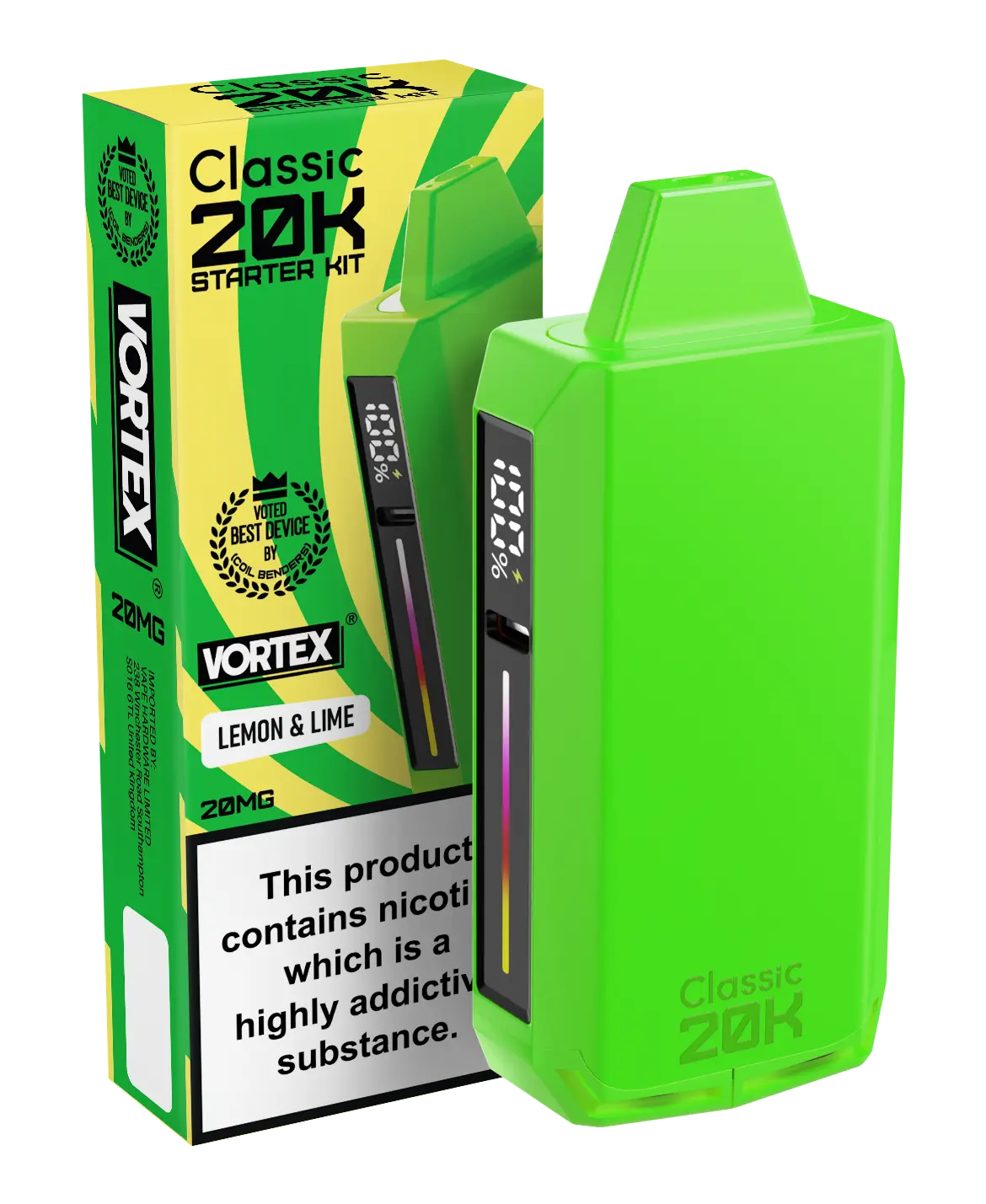 Vortex Classic 20K Pre-filled Pod Kit (Pack of 1)