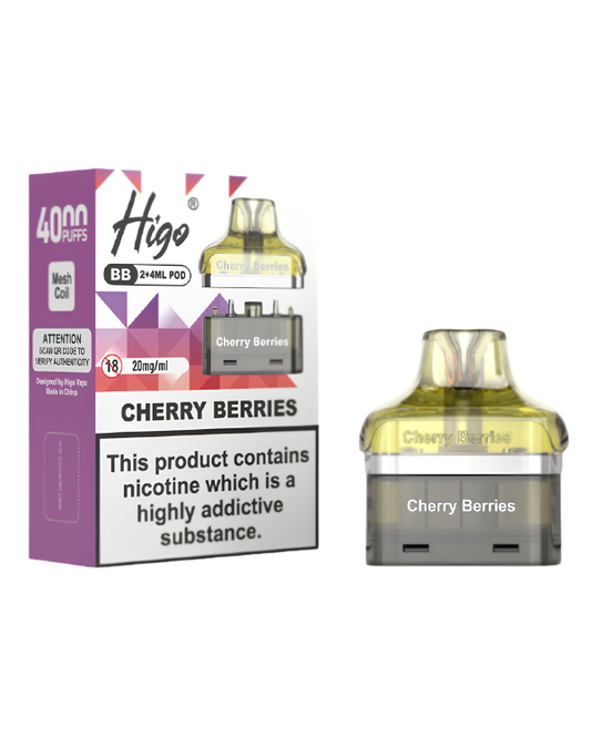 Higo 4K Replacement Pods (Pack of 5)