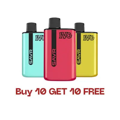 IVG SAVR 3000 Puffs Pre-Filled Pod Kit (Pack of 5)