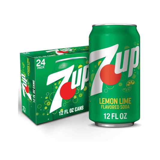 7up Lemon Lime 330ml Cans GB (Pack of 24)