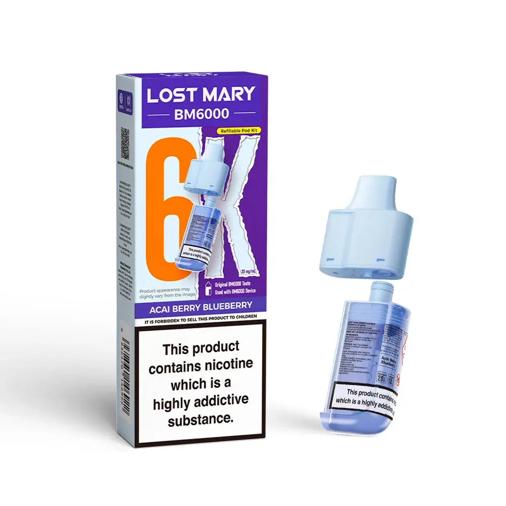 Lost Mary BM6000 Replacement Pods (Pack of 5) Lost Mary