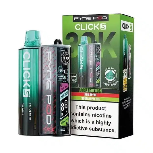Pyne Pod Click S 30K Pre-Filled Pod Kit (Pack of 5)