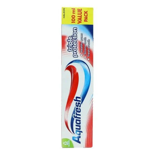 Aquafresh Toothpaste Triple Protection 100ml (Pack of 12)