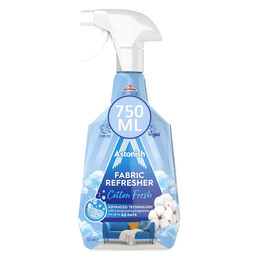 Astonish Fabric Refresher Cotton Fresh 750ml (Pack of 12)