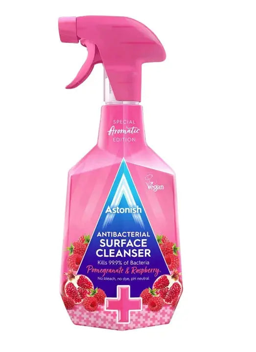 Astonish Antibac Surface Cleanser Pom & Rasp 750ml (Pack of 12)