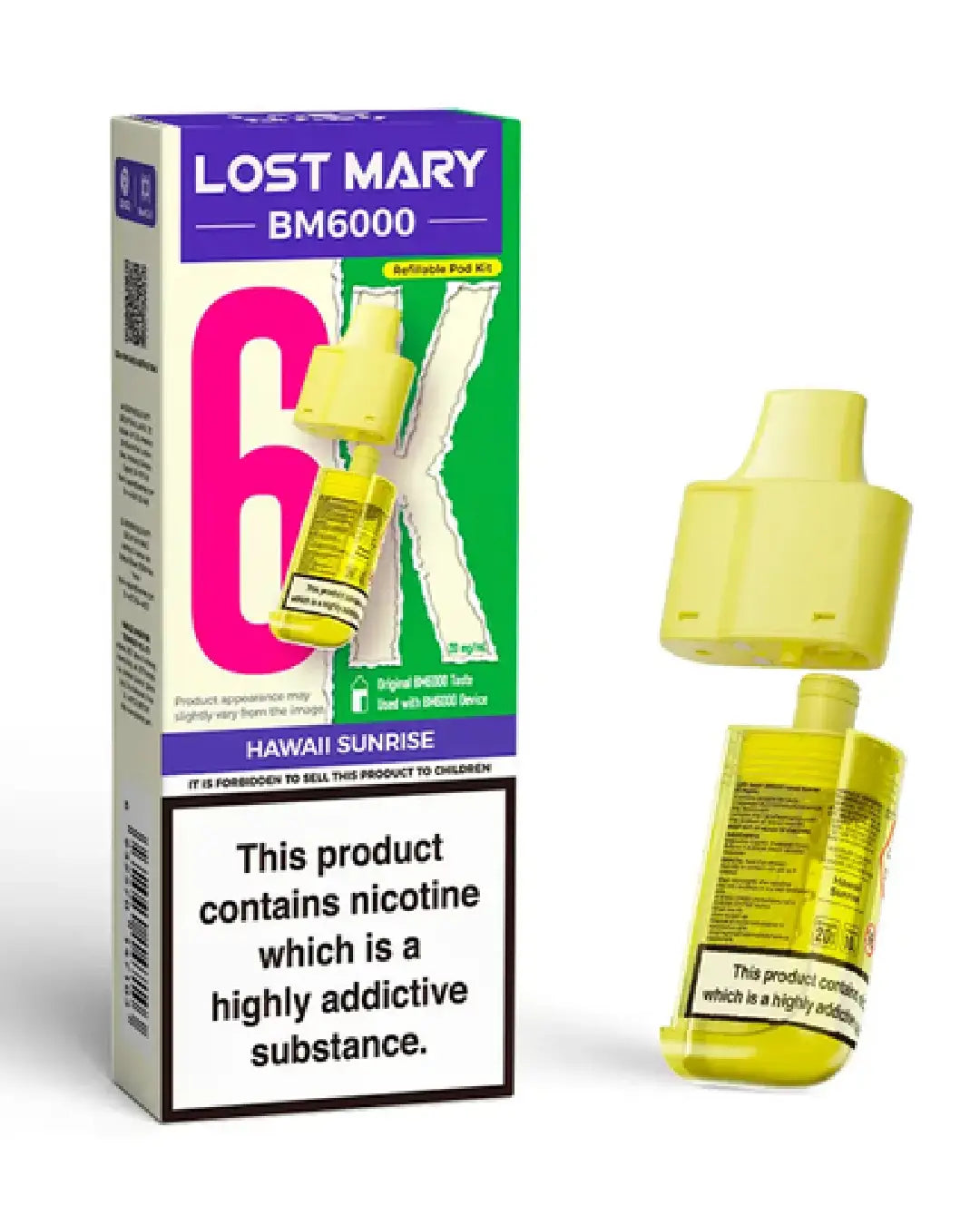 Lost Mary BM6000 Replacement Pods (Pack of 5)
