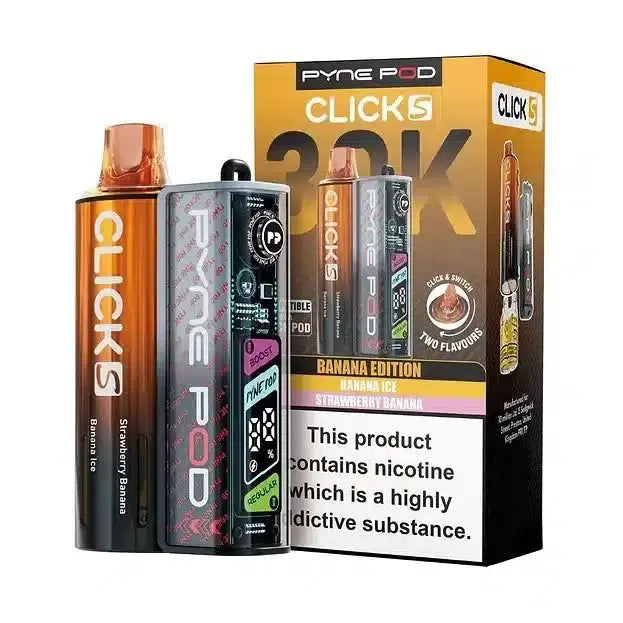 Pyne Pod Click S 30K Pre-Filled Pod Kit (Pack of 5)
