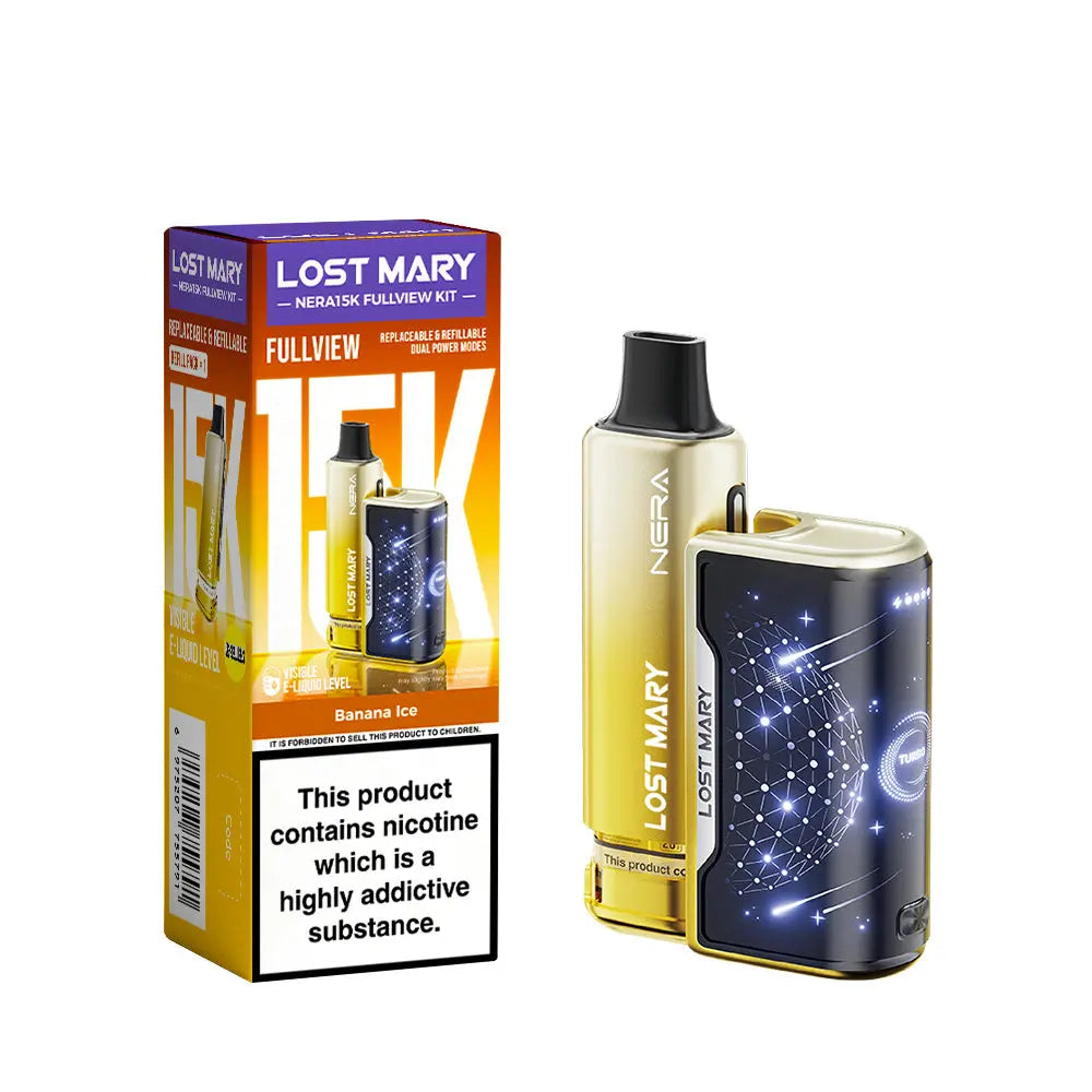 Lost Mary Nera Pre-Filled Pod Kit 15K (Pack of 5)