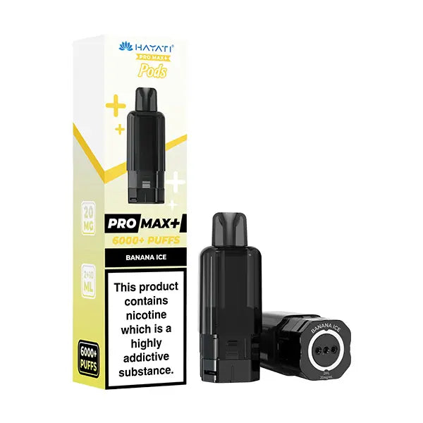 Hayati Pro Max+ Replacement Pods (Pack of 5) Hayati