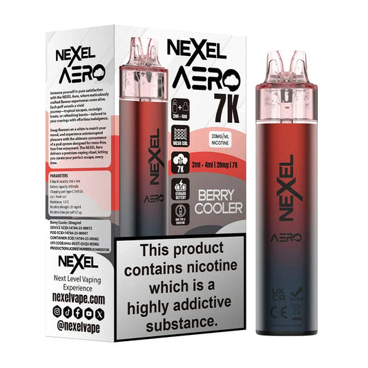 Nexel Aero 7K Pre-Filled Pod Kit (Pack of 5) Pyne Pod