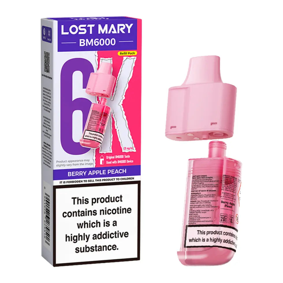 Lost Mary BM6000 Replacement Pods (Pack of 5)