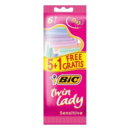 Bic Twin Lady Razor 5s (Pack of 20)
