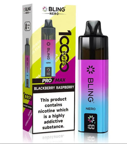 Bling 10k Nero Pre-Filled Pod Kit (Pack of 1)