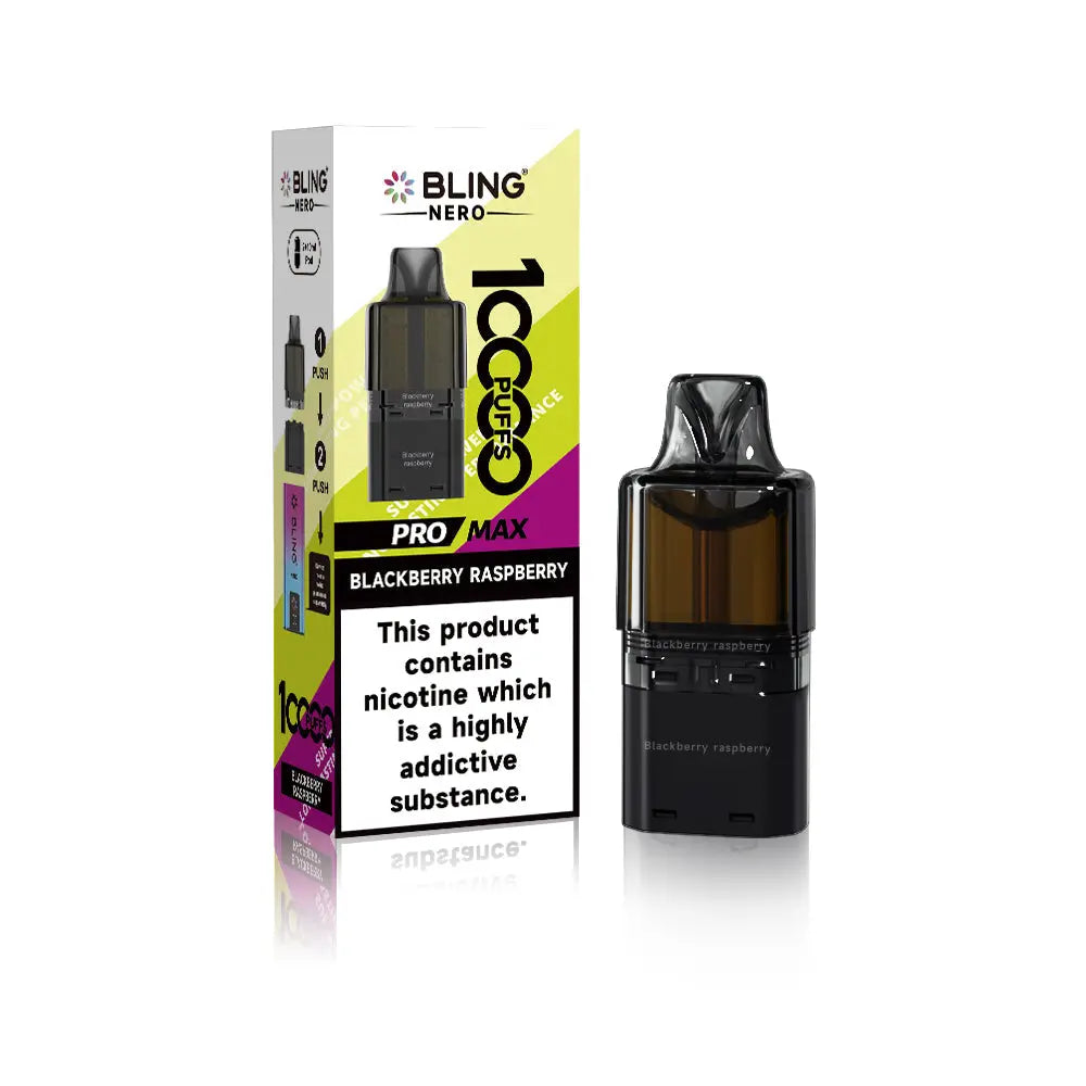 Bling 10k Nero Replacement Pod (Pack of 1)