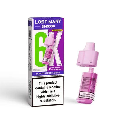 Lost Mary BM6000 Replacement Pods (Pack of 5) Lost Mary