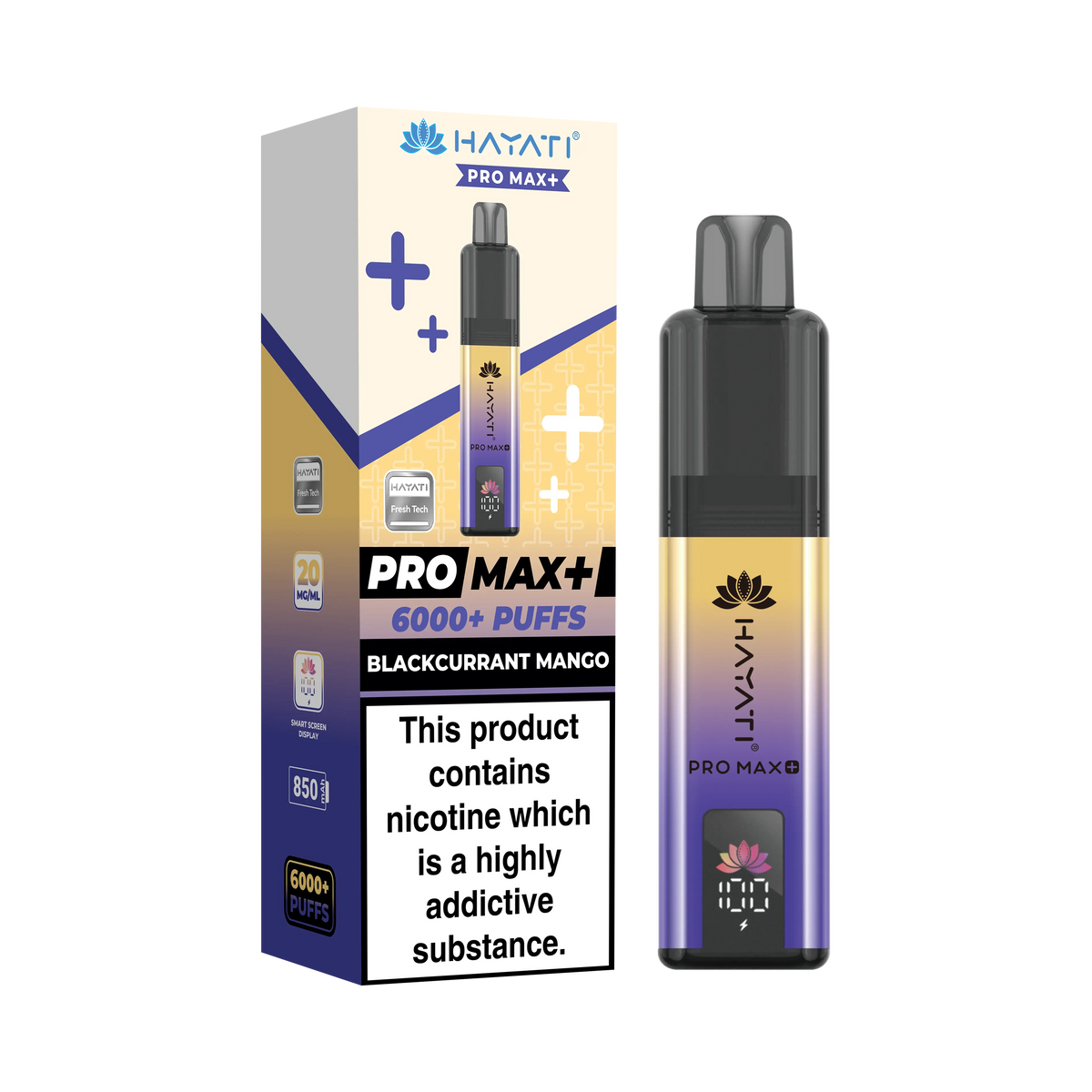 Hayati Pro Max+ Pre-Filled Pod Kit (Pack of 5)