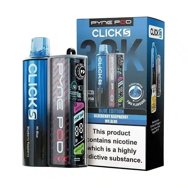 Pyne Pod Click S 30K Pre-Filled Pod Kit (Pack of 5)