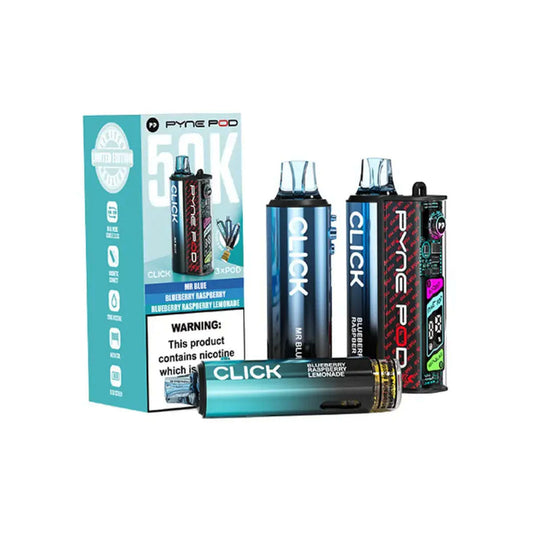 Pyne Pod Click 50K Pre-Filled Pod Kit (Pack of 5) Pyne Pod