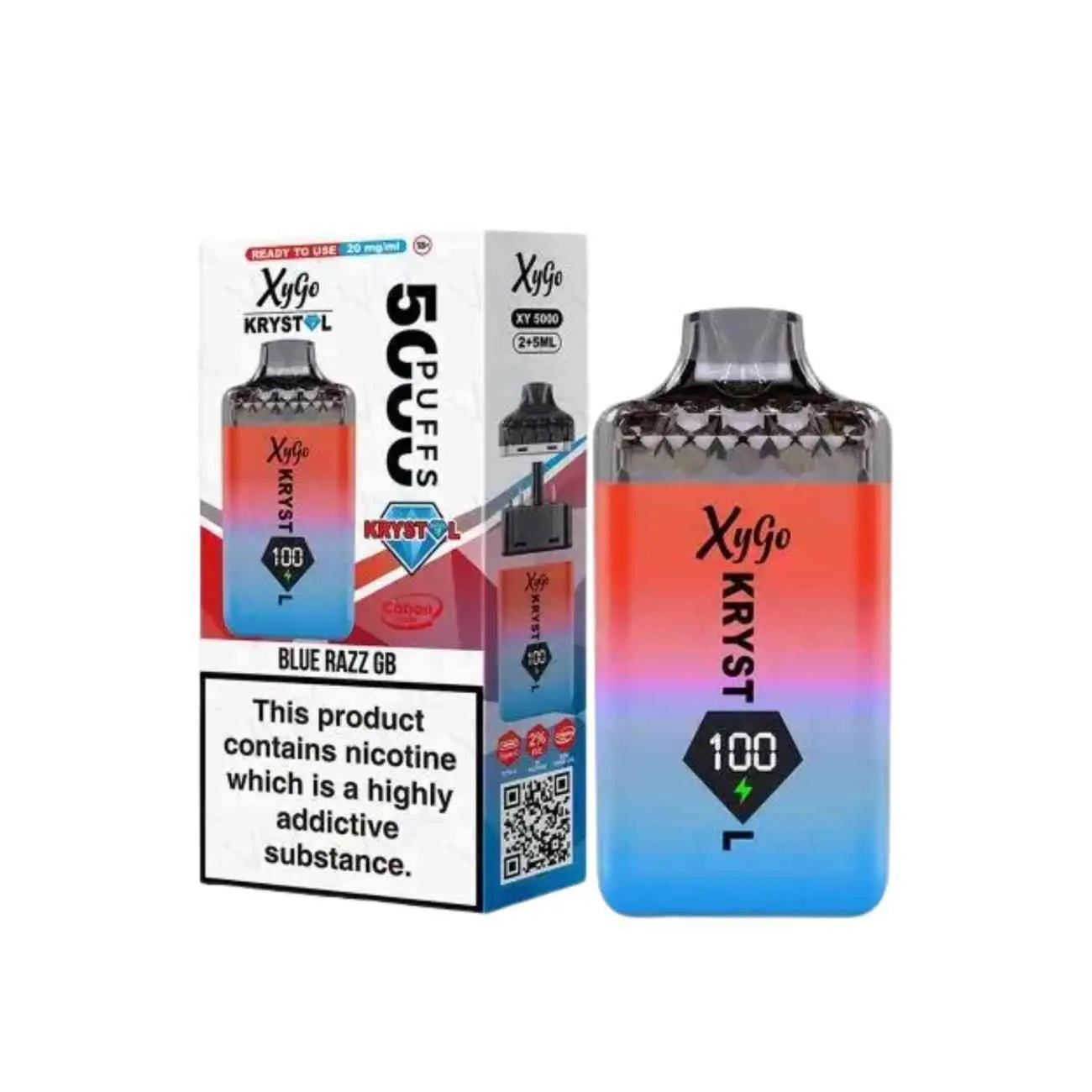 XYGO 5000 Krystal Prefilled Pod Kit (Pack of 1)
