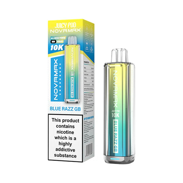 Juicy Pod Novamax 10K Pre-Filled Vape Kit (Pack of 5) Juicy Pod