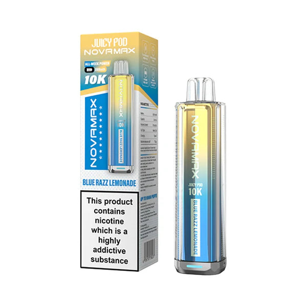 Juicy Pod Novamax 10K Pre-Filled Vape Kit (Pack of 5) Juicy Pod