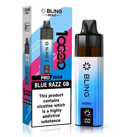 Bling 10k Nero Pre-Filled Pod Kit (Pack of 1)
