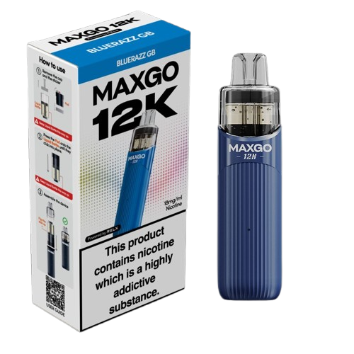Relx Max-Go 12K Puffs Pre-Filled Pod Kit (Pack of 5) Relx