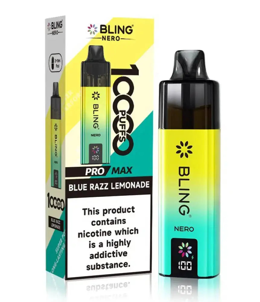 Bling 10k Nero Pre-Filled Pod Kit (Pack of 1)