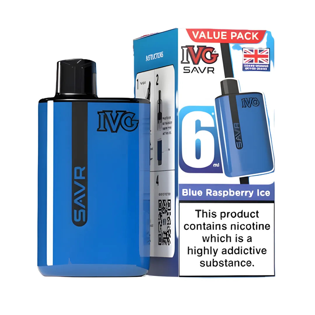 IVG SAVR 3000 Puffs Pre-Filled Pod Kit (Pack of 5) IVG