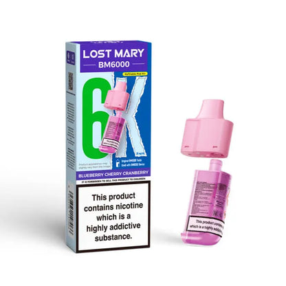 Lost Mary BM6000 Replacement Pods (Pack of 5) Lost Mary
