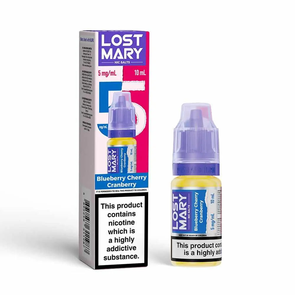 Lost Mary Nic Salts 5mg (Pack of 10)