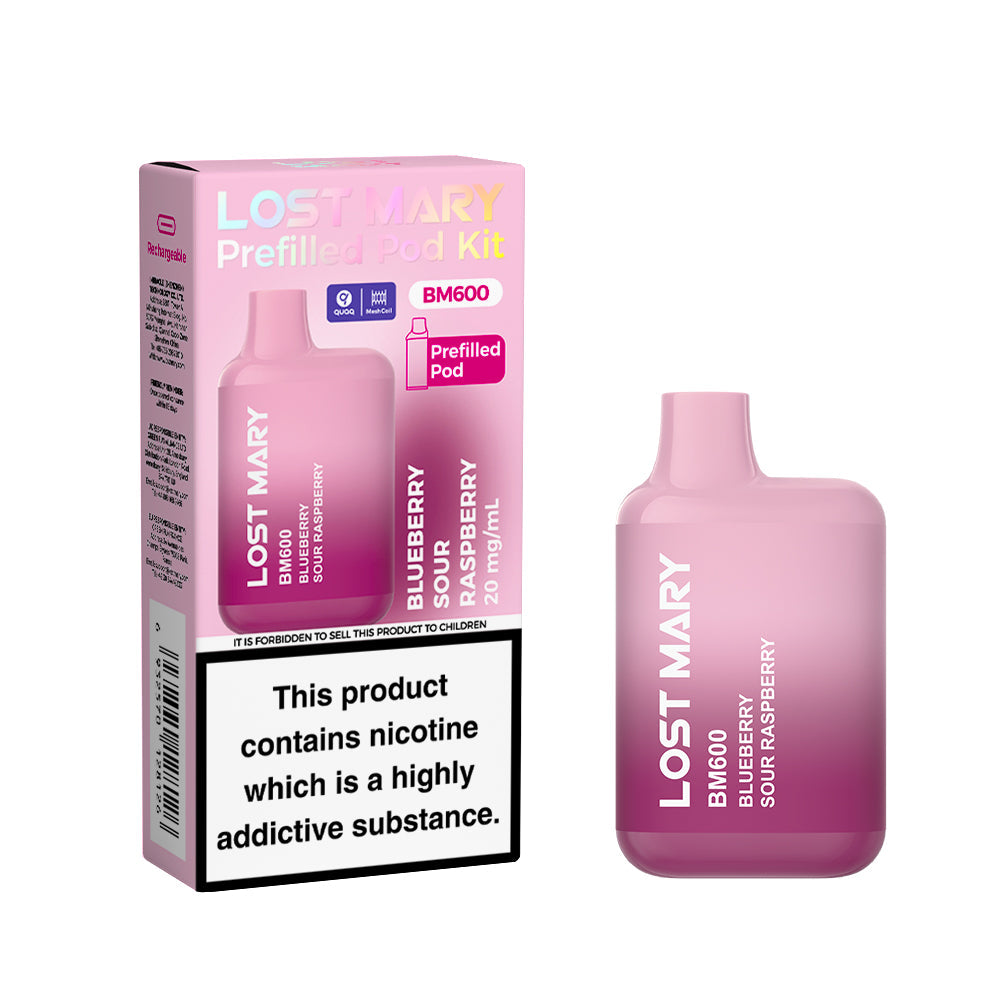 Lost Mary BM600 Pre-Filled Pod Kit Lost Mary