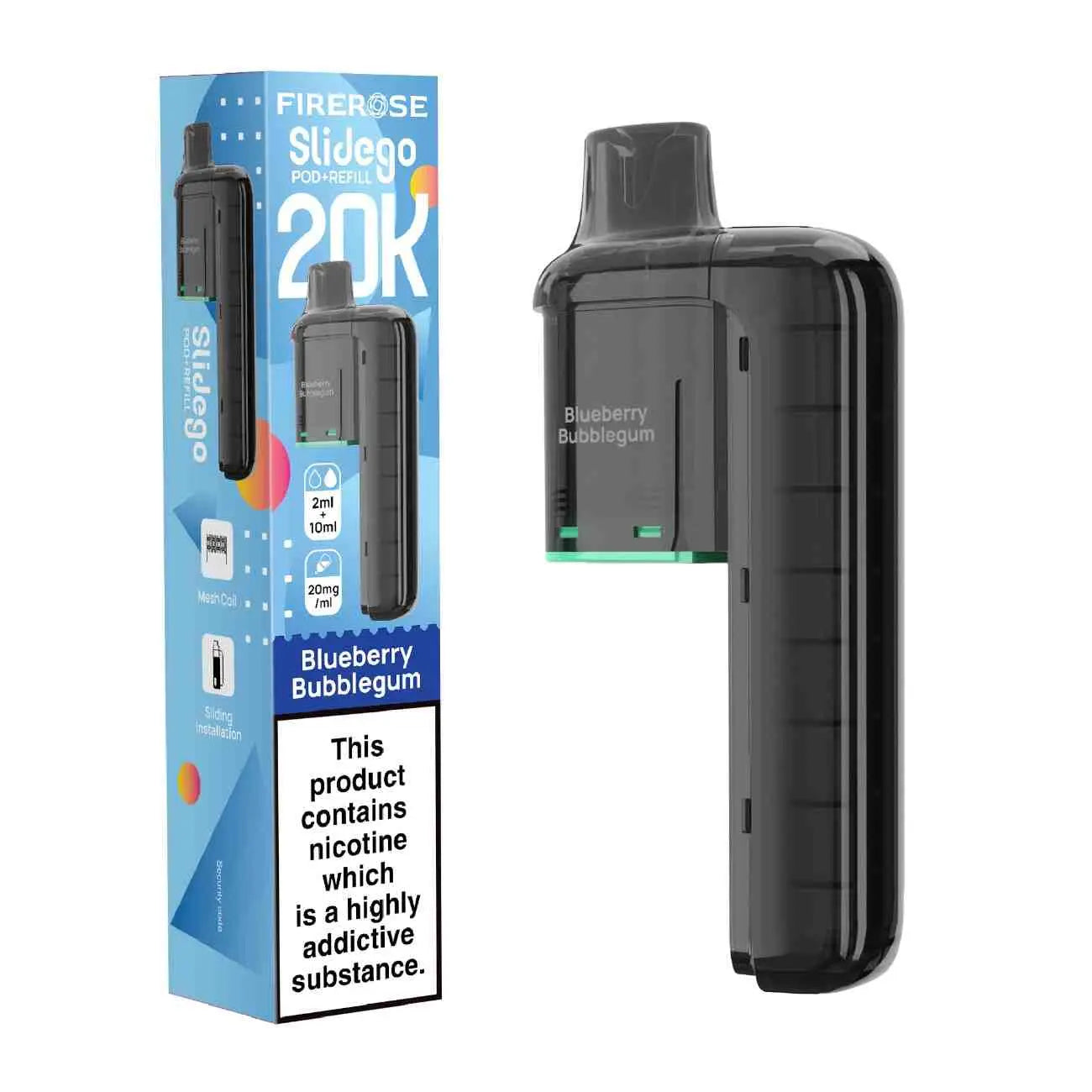 Firerose SLIDEGO 20K Replacement Pod (Pack of 5)