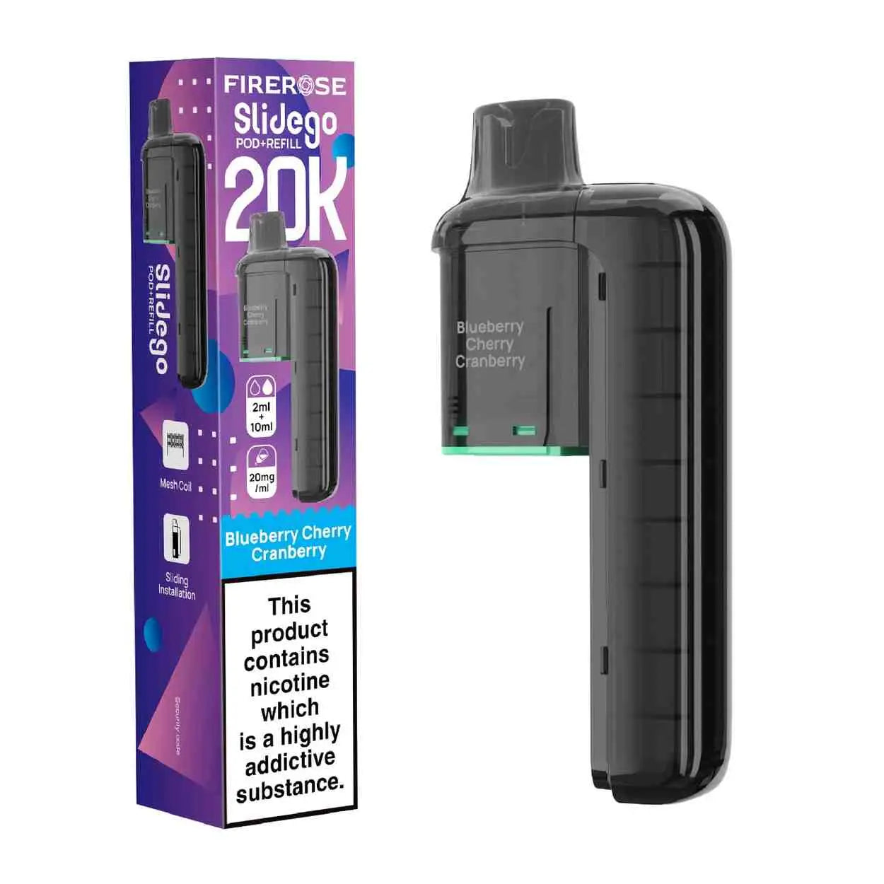 Firerose SLIDEGO 20K Replacement Pod (Pack of 5)