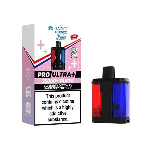 Hayati Pro Ultra 25K Replacement Pods (Pack of 5) Hayati