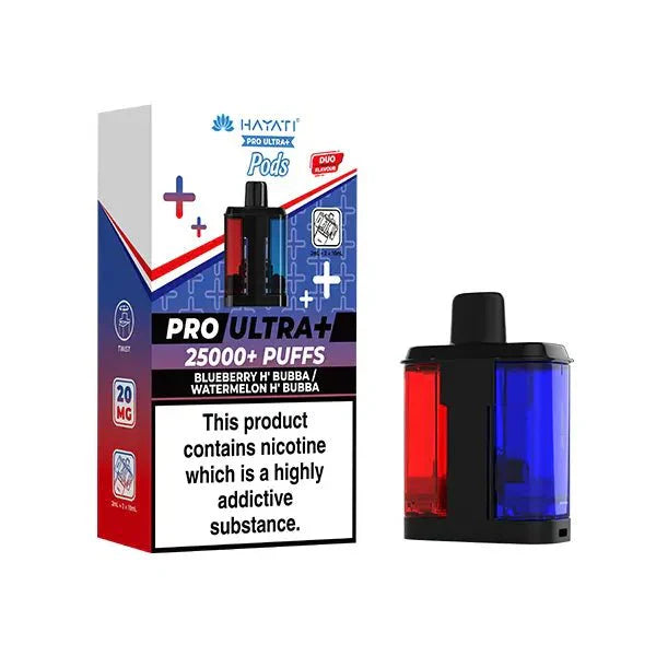 Hayati Pro Ultra 25K Replacement Pods (Pack of 5) Hayati