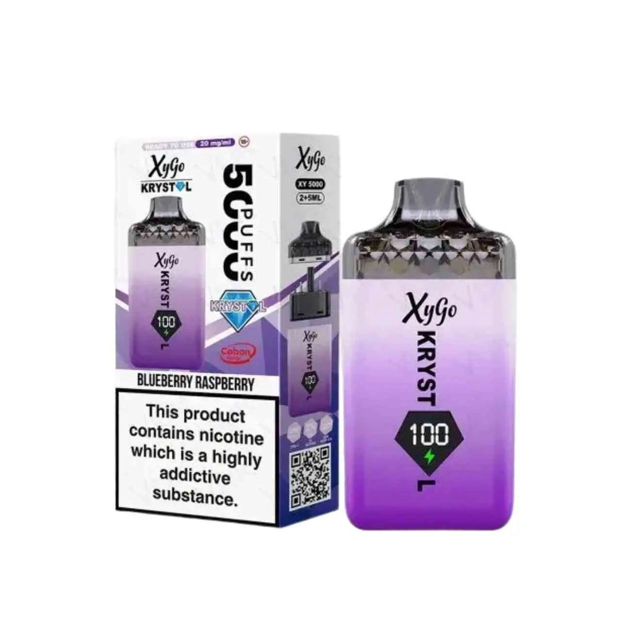 XYGO 5000 Krystal Prefilled Pod Kit (Pack of 1)