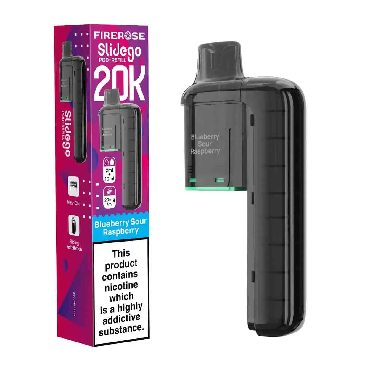 Firerose SLIDEGO 20K Replacement Pod (Pack of 5)