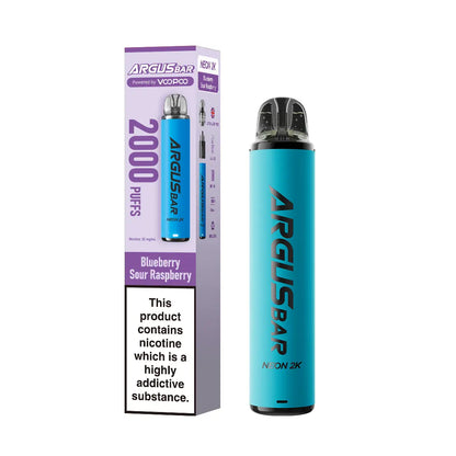 Voopoo Argus Neon 2000 Pre-Filled Pod Kit (Pack of 10) Voopoo