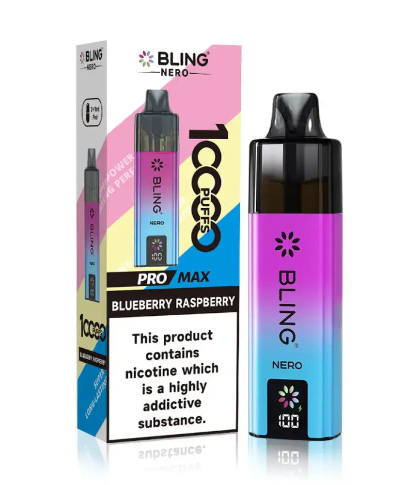 Bling 10k Nero Pre-Filled Pod Kit (Pack of 1)