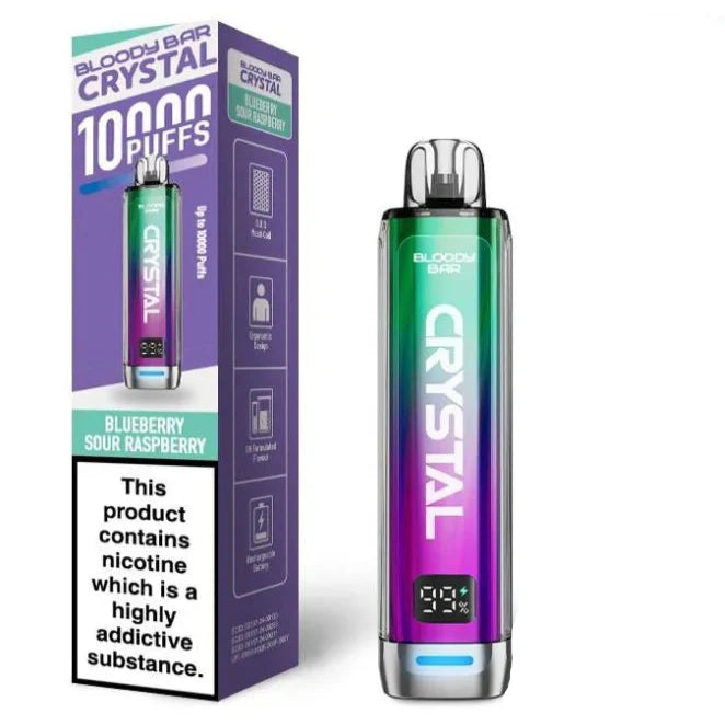 Bloody Bar Crystal 10K Pre-Filled Pod Kit (Pack of 10) bloody bar