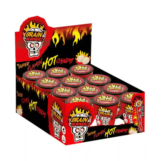 Brain Burnerz Super Flamin Hot Candy (Pack of 12)