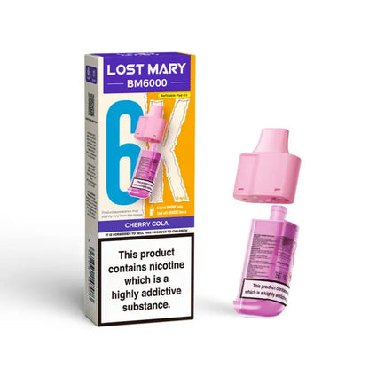 Lost Mary BM6000 Replacement Pods (Pack of 5) Lost Mary