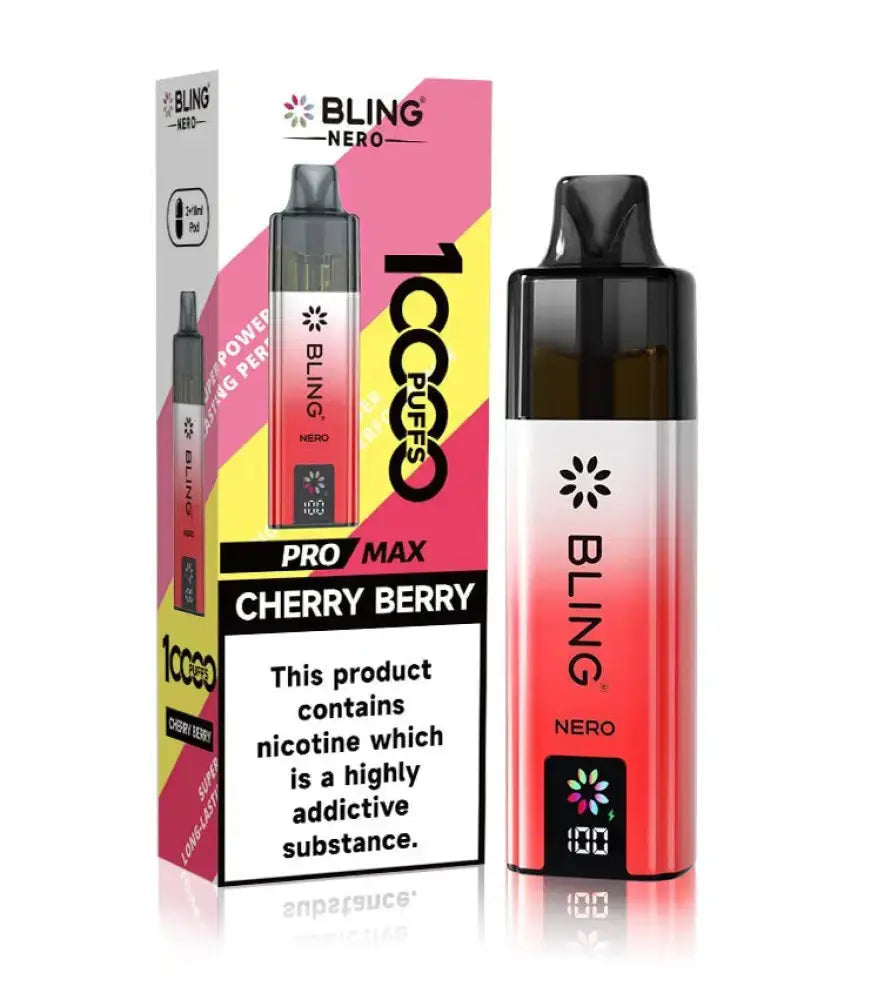 Bling 10k Nero Pre-Filled Pod Kit (Pack of 1)