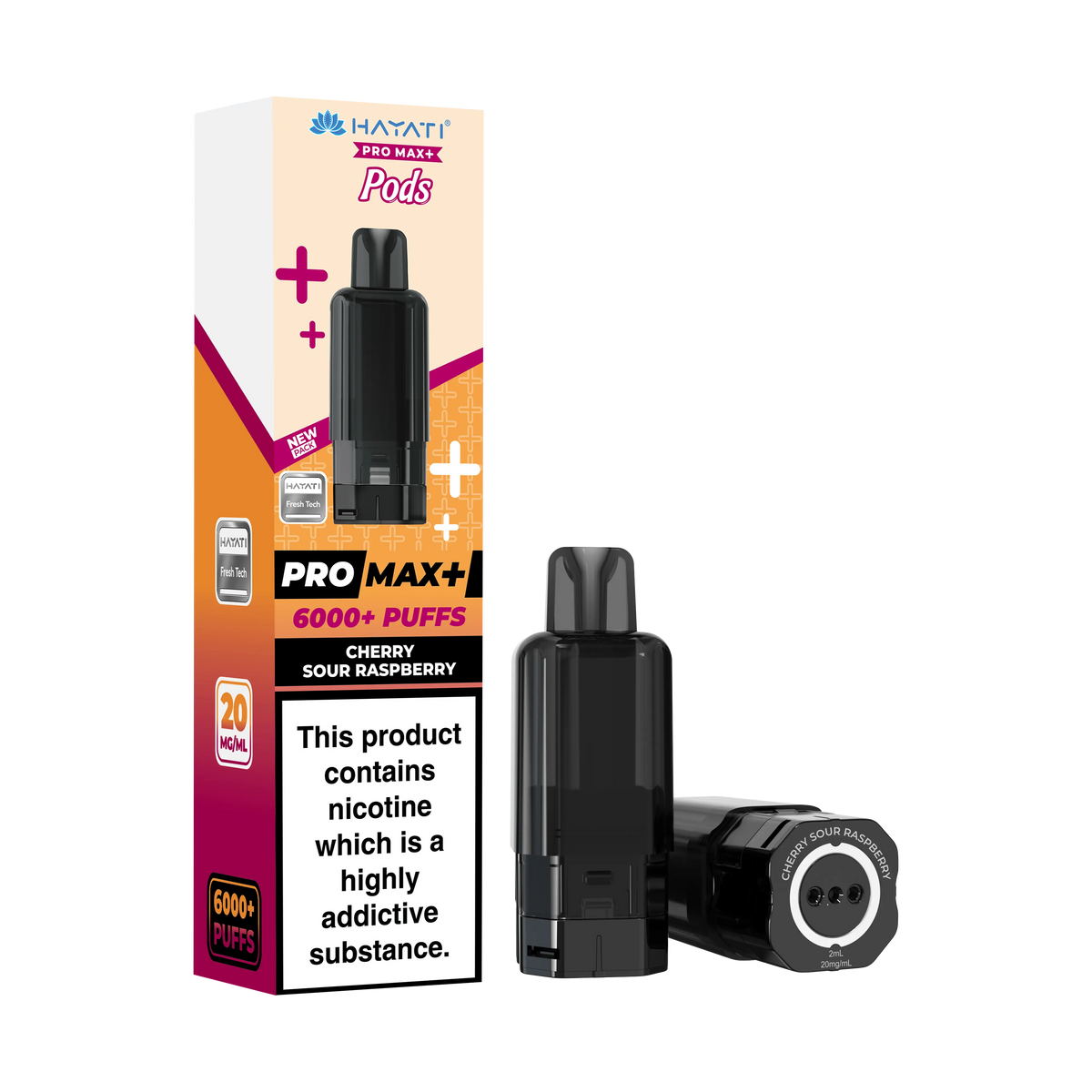 Hayati Pro Max+ Replacement Pods (Pack of 5)
