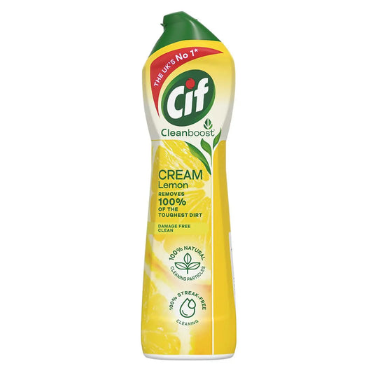Cif Cream Lemon 500ml (Pack of 8)
